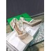 Bottega Veneta Stretch Sandals In White Mesh Bottega Veneta Stretch Sandals In White Mesh