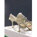 Bottega Veneta Stretch Sandals In White Mesh Bottega Veneta Stretch Sandals In White Mesh