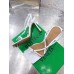 Bottega Veneta Stretch Sandals In White Lambskin Bottega Veneta Stretch Sandals In White Lambskin
