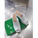 Bottega Veneta Stack Platform Sandals In White Lambskin
