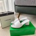 Bottega Veneta Band 55MM Sandals In White Calfskin Bottega Veneta Band 55MM Sandals In White Calfskin