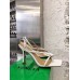 Bottega Veneta Stretch Sandals 90MM In White Lambskin Bottega Veneta Stretch Sandals 90MM In White Lambskin