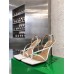 Bottega Veneta Stretch Sandals 90MM In White Lambskin Bottega Veneta Stretch Sandals 90MM In White Lambskin