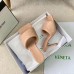 Bottega Veneta Rubber Lido Sandals In Pink Quilted Lambskin