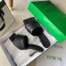 Bottega Veneta Rubber Lido Sandals In Black Quilted Lambskin Bottega Veneta Rubber Lido Sandals In Black Quilted Lambskin