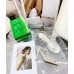 Bottega Veneta Dot Sandals 100mm In White Lambskin Bottega Veneta Dot Sandals 100mm In White Lambskin