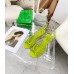 Bottega Veneta Dot Sandals 100mm In Kiwi Lambskin Bottega Veneta Dot Sandals 100mm In Kiwi Lambskin