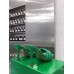 Bottega Veneta Lido Sandals In Green Intrecciato Leather