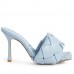 Bottega Veneta Lido Sandals In Light Blue Intrecciato Leather Bottega Veneta Lido Sandals In Light Blue Intrecciato Leather