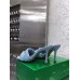 Bottega Veneta Lido Sandals In Light Blue Intrecciato Leather Bottega Veneta Lido Sandals In Light Blue Intrecciato Leather
