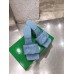 Bottega Veneta Lido Sandals In Light Blue Intrecciato Leather Bottega Veneta Lido Sandals In Light Blue Intrecciato Leather