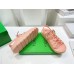 Bottega Veneta Jelly Sandals In Flamingo Rubber