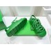 Bottega Veneta Jelly Sandals In Green Rubber Bottega Veneta Jelly Sandals In Green Rubber
