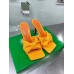 Bottega Veneta Stretch Sandals In Orange Stretch Bottega Veneta Stretch Sandals In Orange Stretch