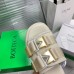 Bottega Veneta Flash Flat Sandals In White Technical Fabric