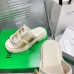 Bottega Veneta Flash Flat Sandals In White Technical Fabric