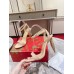 Christian Louboutin Lipqueen Sandals 100mm In Nude Patent Leather Christian Louboutin Lipqueen Sandals 100mm In Nude Patent Leather
