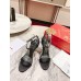 Christian Louboutin Lipstrass Queen Sandals 100mm In Black Satin