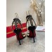 Christian Louboutin So Me 100mm Sandals In Black Lambskin Christian Louboutin So Me 100mm Sandals In Black Lambskin