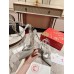 Christian Louboutin Marykate Queen 100MM Pumps In Silver Glittered