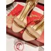 Christian Louboutin Miss Sabina 85MM Sandals In Beige Patent Leather Christian Louboutin Miss Sabina 85MM Sandals In Beige Patent Leather