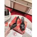 Christian Louboutin Me Dolly Spike 85MM Sandals In Black Lambskin