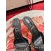 Christian Louboutin Me Dolly Spike 85MM Sandals In Black Lambskin
