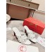 Christian Louboutin Spika Club Sandals 85mm In White Leather Christian Louboutin Spika Club Sandals 85mm In White Leather