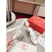 Christian Louboutin Spika Club Sandals 85mm In White Leather Christian Louboutin Spika Club Sandals 85mm In White Leather