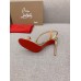 Christian Louboutin Rosalie Strass Sandals 100mm in Gold Leather Christian Louboutin Rosalie Strass Sandals 100mm in Gold Leather
