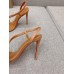 Christian Louboutin Rosalie Sandals 100mm in Nude Lambskin Christian Louboutin Rosalie Sandals 100mm in Nude Lambskin