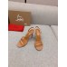 Christian Louboutin Rosalie Sandals 100mm in Nude Lambskin Christian Louboutin Rosalie Sandals 100mm in Nude Lambskin