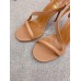 Christian Louboutin Rosalie Sandals 100mm in Nude Lambskin Christian Louboutin Rosalie Sandals 100mm in Nude Lambskin