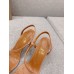 Christian Louboutin Rosalie Sandals 100mm in Nude Lambskin Christian Louboutin Rosalie Sandals 100mm in Nude Lambskin