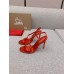 Christian Louboutin Rosalie Sandals 100mm in Red Patent Leather Christian Louboutin Rosalie Sandals 100mm in Red Patent Leather