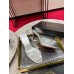 Christian Louboutin Degraqueenie 85mm Mules in Silver Leather with Crystals