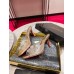 Christian Louboutin Degraqueenie 85mm Mules in Gold Leather with Crystals Christian Louboutin Degraqueenie 85mm Mules in Gold Leather with Crystals