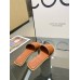 Christian Louboutin CL Mules in Brown Leather