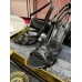 Christian Louboutin Tangueva Strappy Sandals 100mm in Black Leather Christian Louboutin Tangueva Strappy Sandals 100mm in Black Leather