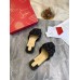 Christian Louboutin Marmela Flat Sandals In Black Lambskin