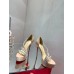Christian Louboutin Nude So Spike Alta Sandals 150MM