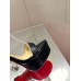 Christian Louboutin Black Loubi Queen Alta Sandals 150MM