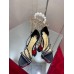 Christian Louboutin So Spike 100mm Sandals In Black Leather Christian Louboutin So Spike 100mm Sandals In Black Leather