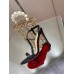 Christian Louboutin Rosalie 100mm Sandals In Black Leather