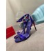 Christian Louboutin Goldie Joli 100mm Sandals In Speccio Leather Christian Louboutin Goldie Joli 100mm Sandals In Speccio Leather