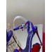 Christian Louboutin Goldie Joli 100mm Sandals In Speccio Leather Christian Louboutin Goldie Joli 100mm Sandals In Speccio Leather