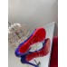 Christian Louboutin Goldie Joli 100mm Sandals In Speccio Leather Christian Louboutin Goldie Joli 100mm Sandals In Speccio Leather