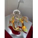 Christian Louboutin Goldie Joli 100mm Sandals In Gold Patent Leather Christian Louboutin Goldie Joli 100mm Sandals In Gold Patent Leather
