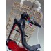 Christian Louboutin Goldie Joli 100mm Sandals In Black Satin Christian Louboutin Goldie Joli 100mm Sandals In Black Satin
