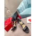 Christian Louboutin Choca Lux 100mm Sandals In Black Lambskin